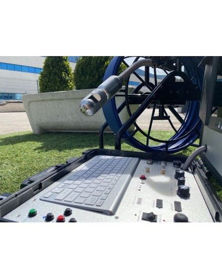 Cámara de Inspección de Tuberías F600HD Compact con Maletin