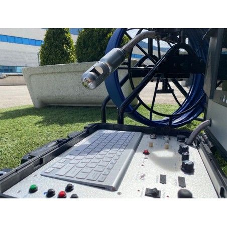 Cámara de Inspección de Tuberías F600HD Compact con Maletin