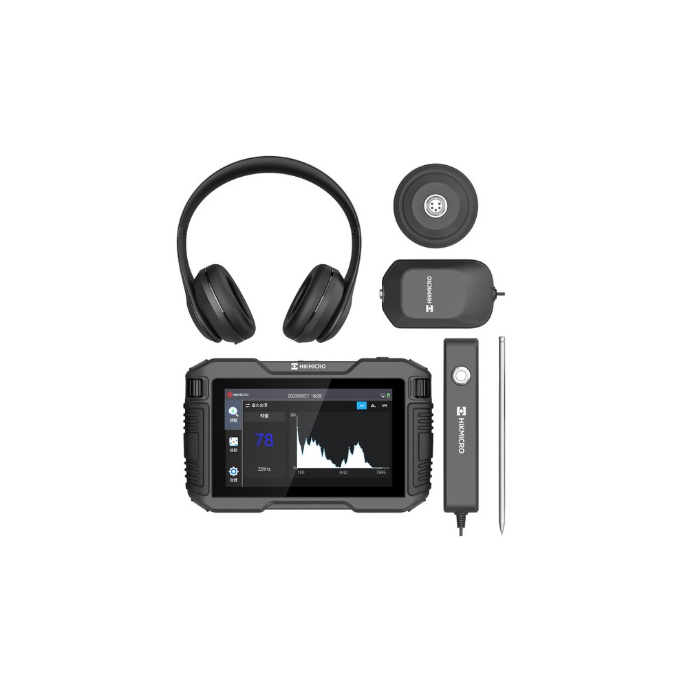 Detector acústico de fugas Hikmicro AD21P