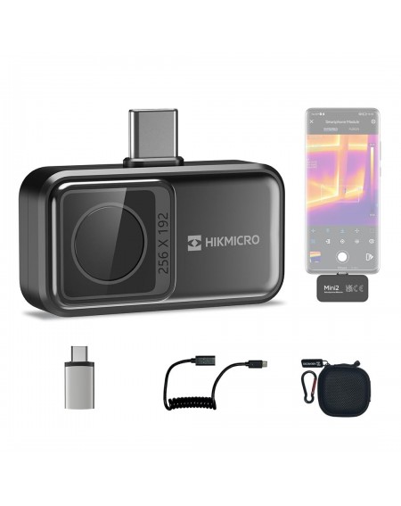 Cámara térmica HIKMICRO Mini2 Android - Resolución IR : 256 x 192 | Termograficas