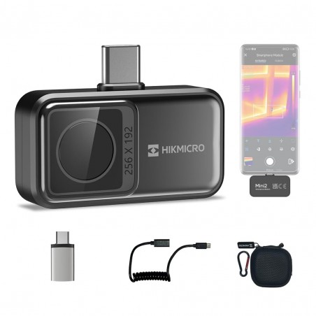 Cámara térmica HIKMICRO Mini2 Android - Resolución IR : 256 x 192 | Termograficas