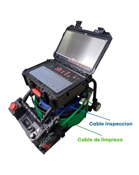 Panter CleanCam - Equipo Combinado Dual para inspección y limpieza de tuberías