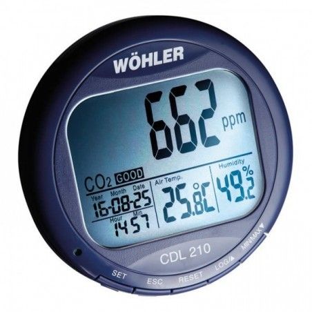 Wöhler CDL 210 - Medidor CO2