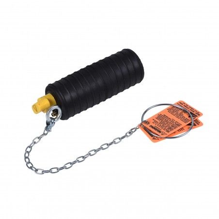 Obturador Neumático 3" Con Bypass De 1/2" Hembra Con Rango De Uso (mm) : 67-83