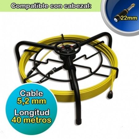 Rueda  - 40 metros con armazon