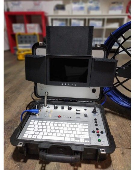 F500HD Compact XS- 60 metros Φ7.0mm - con sonda 512Hz con Monitor Portatil