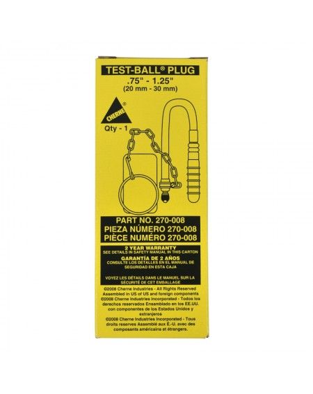 Obturador Neumático 3/4" - 1 1/4" - Rango De Uso (Mm) :20-33