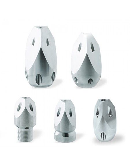 Toberas triangulares con Inserciones