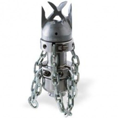 Toberas Rotativas con Cadenas Dobles - Cabezal Cuchillas