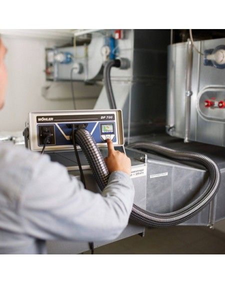 Wohler DP 700 - Detector Fugas en Sistemas de Ventilacion
