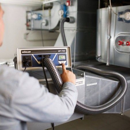 Wohler DP 700 - Detector Fugas en Sistemas de Ventilacion