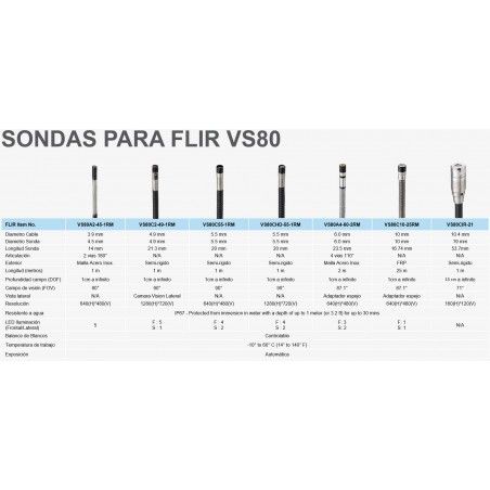 Videoscopio profesional FLIR VS80