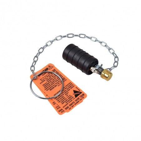 Obturador Neumático Bypass 1.5" Con Bypass De 1/8" Macho Con Rango De Uso (mm) : 38-48