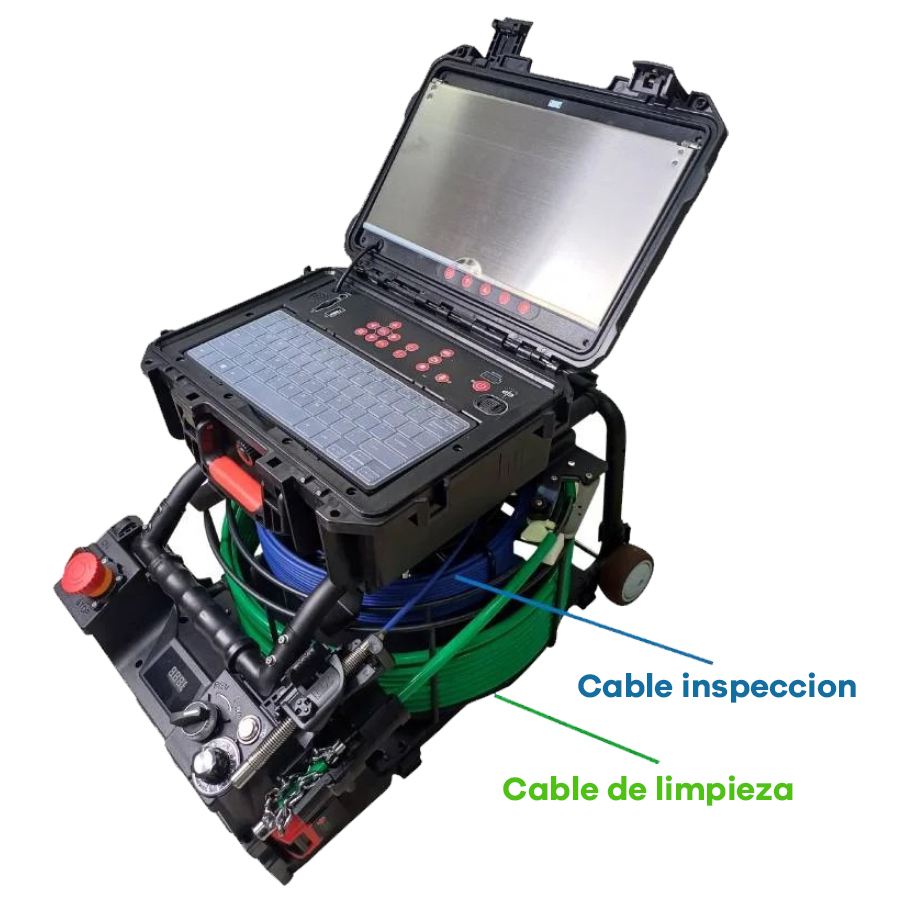 Cámaras de inspección de tuberías