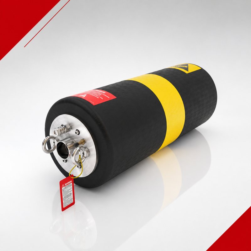Obturador neumático I2 grande con bypass de 100 a 1500 mm para taponar tuberías sin cortar el caudal | Suministros Pantera